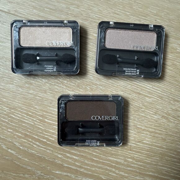 Lot (3) NOS Covergirl Eye Enhancers Eyeshadow Discontinued Rare 670 710 740 - Picture 2 of 4